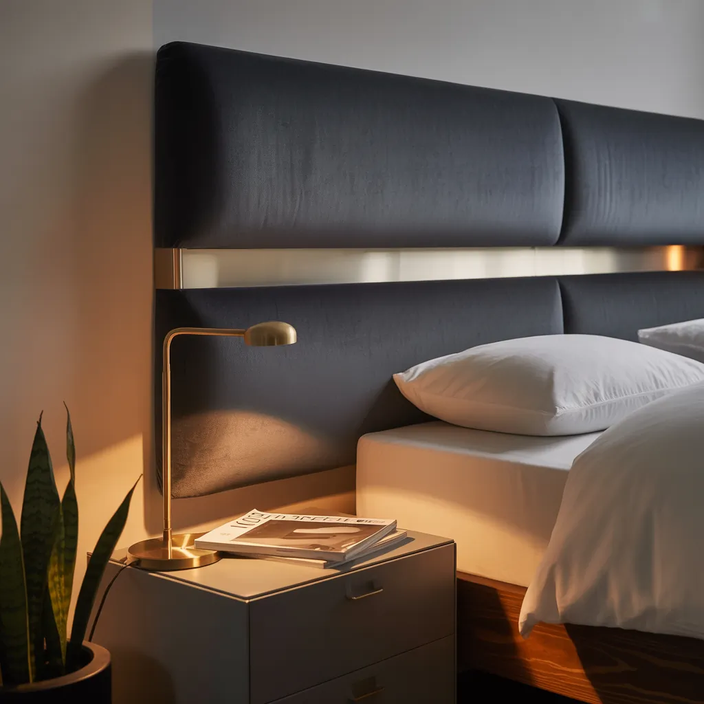 charcoal headboard dark grey bedroom ideas