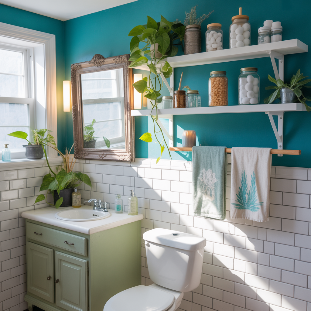 Cheap Bathroom Makeover