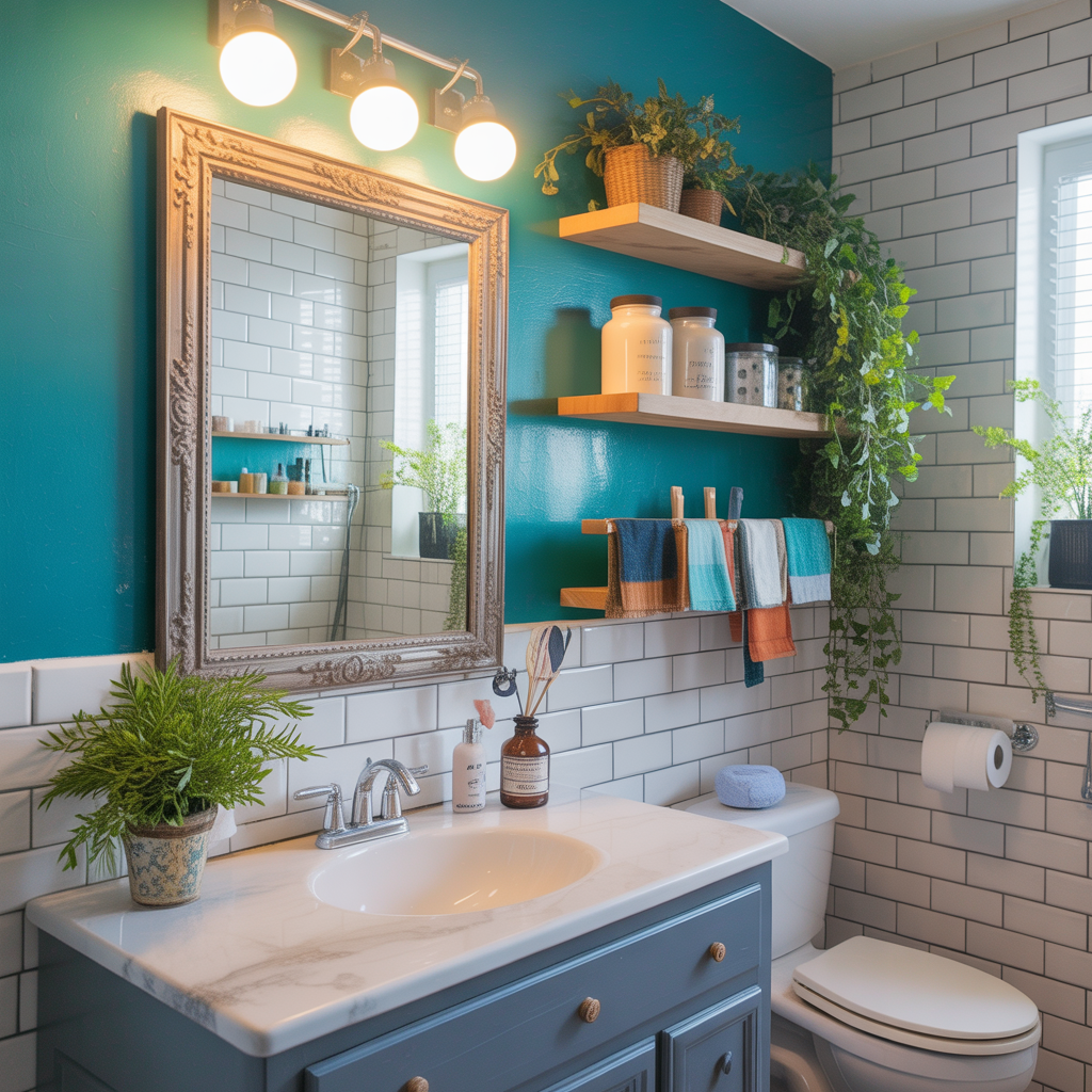 Cheap Bathroom Makeover