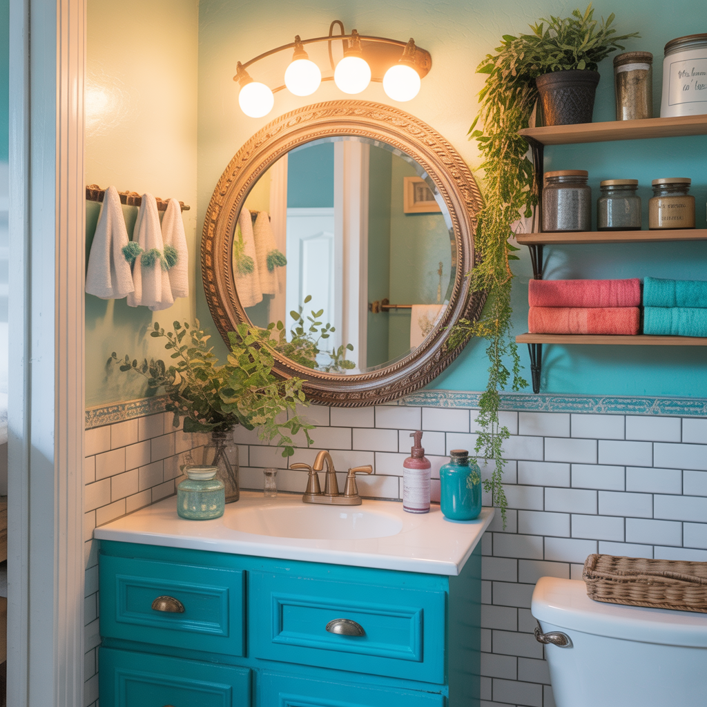 Cheap Bathroom Makeover