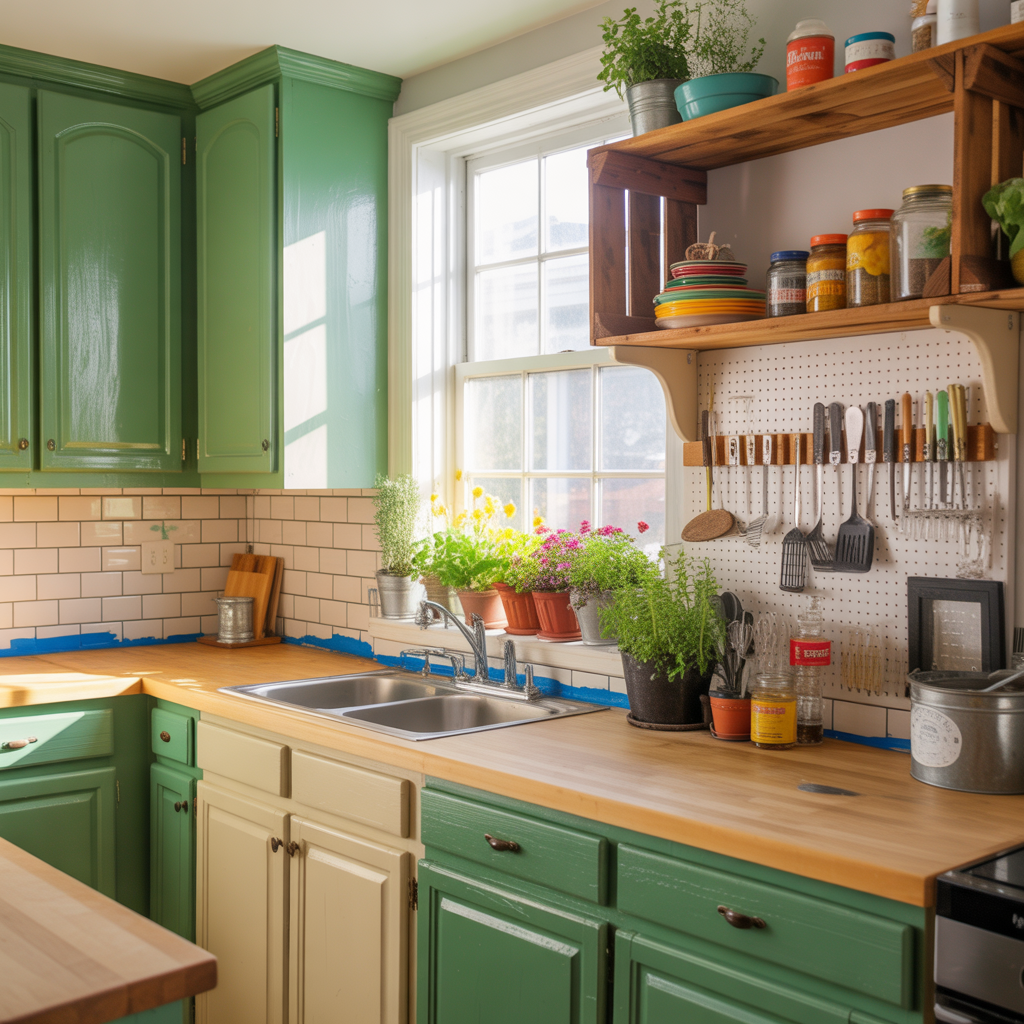 cheap kitchen makeover