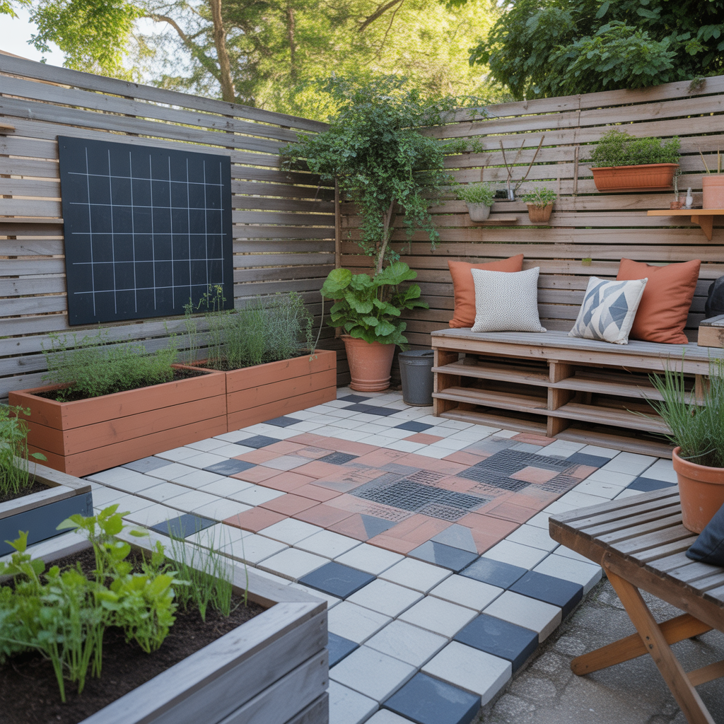 cheap small patio paver projects