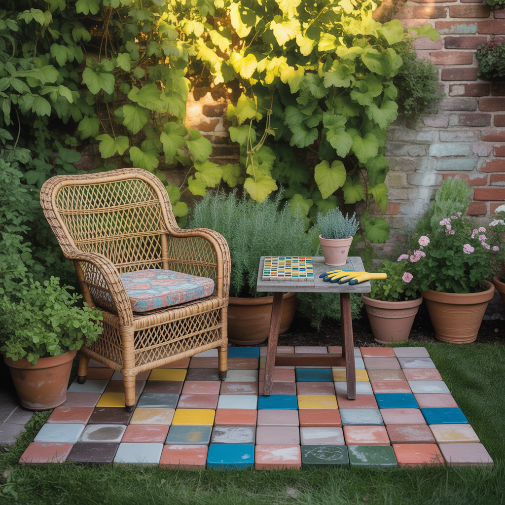 cheap small patio paver projects