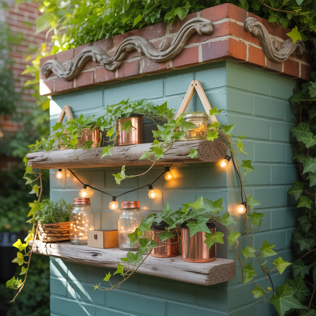 chimney decorating ideas