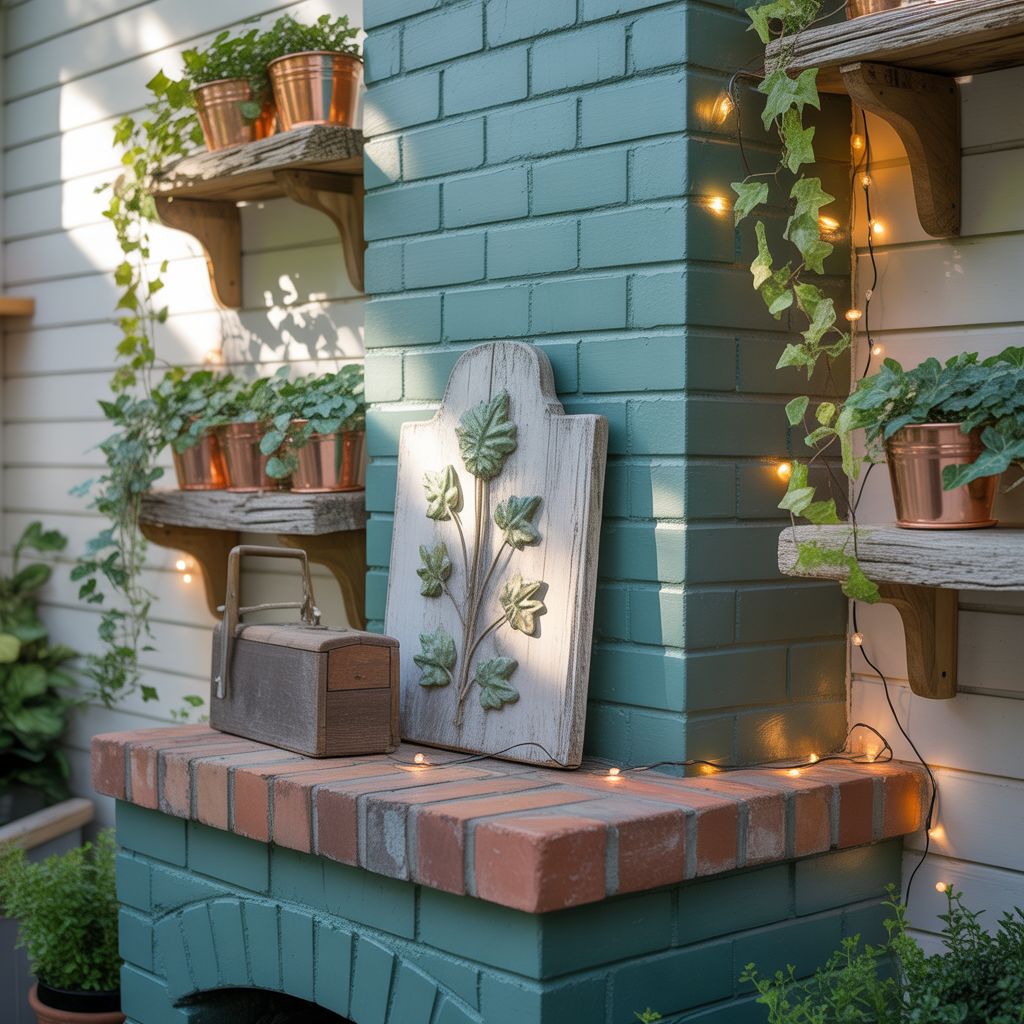 chimney decorating ideas