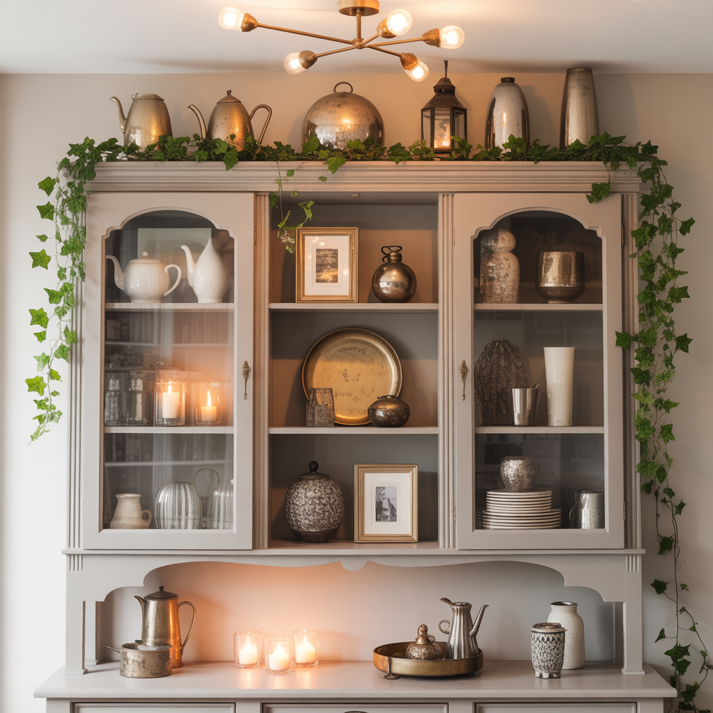 china cabinet decorating top ideas