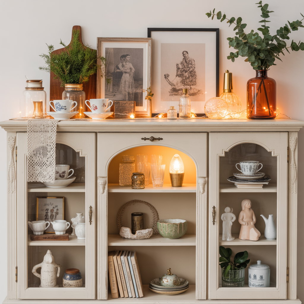 china cabinet decorating top ideas