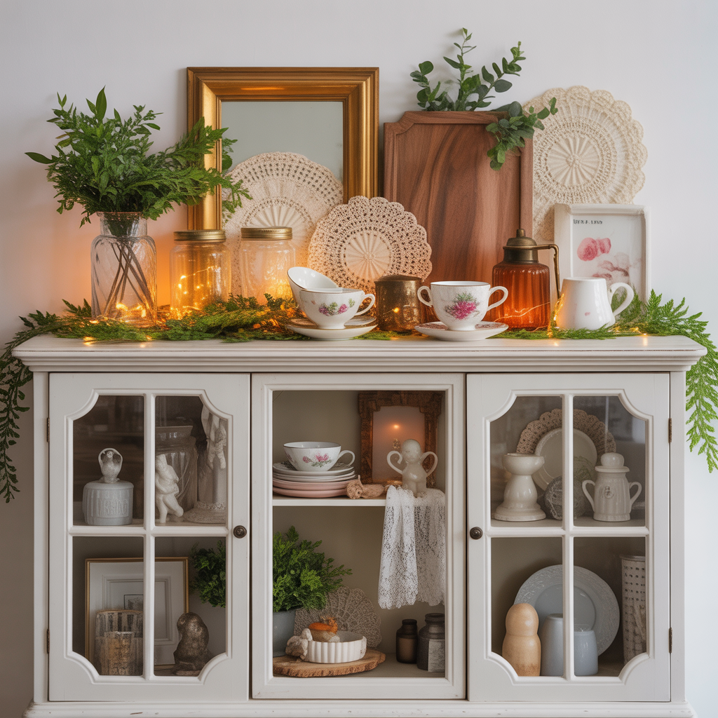 china cabinet decorating top ideas