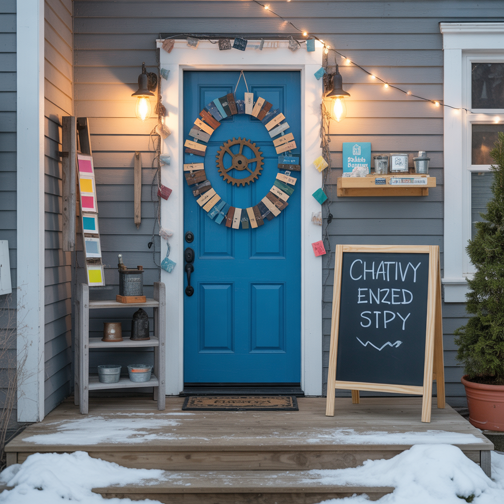 christmas door decor contest ideas