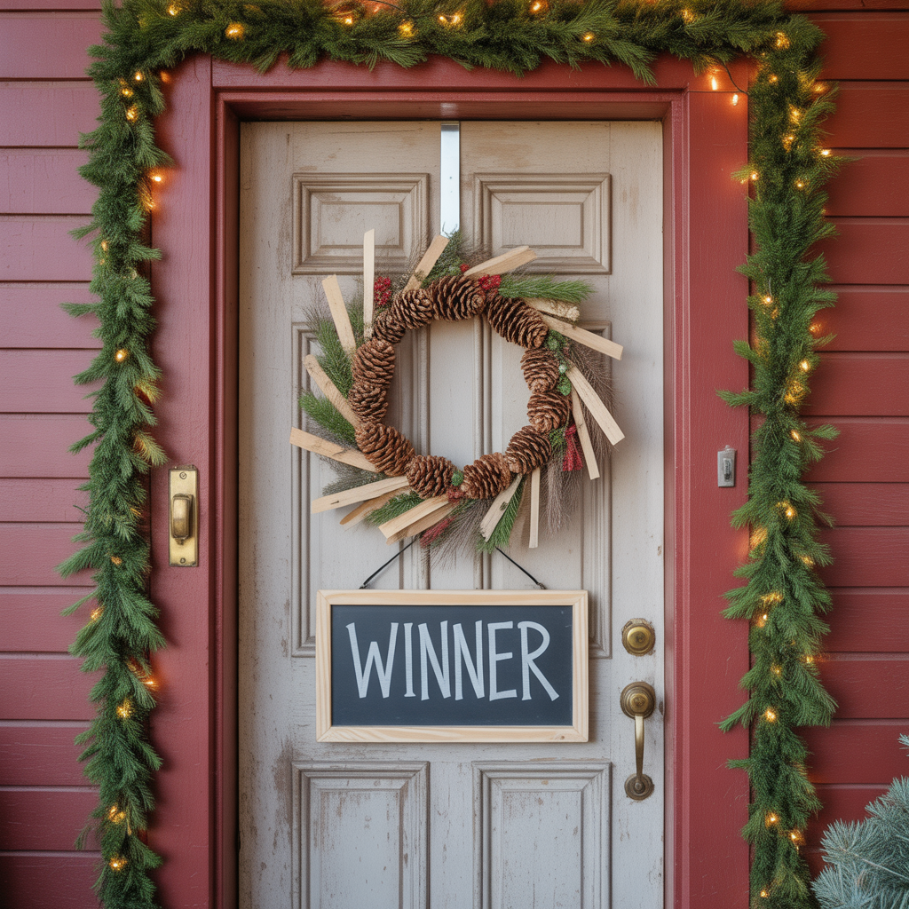 christmas door decor contest ideas