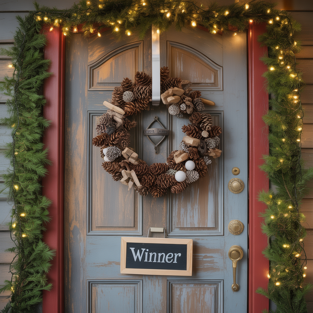 christmas door decor contest ideas