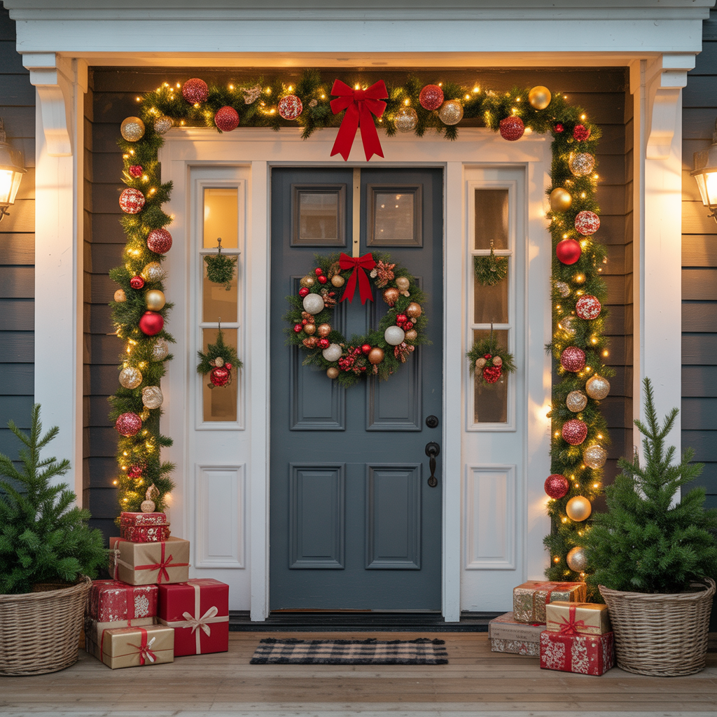 christmas door decor contest ideas