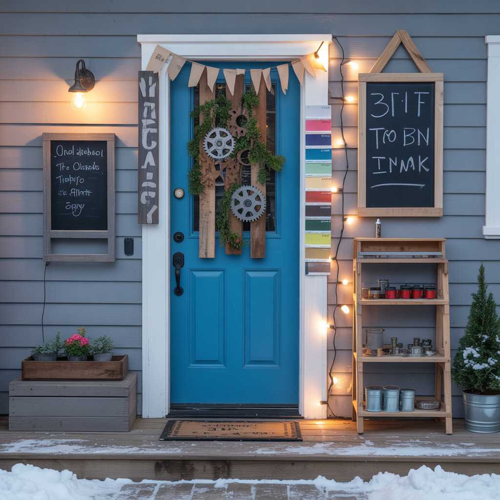 christmas door decor contest ideas