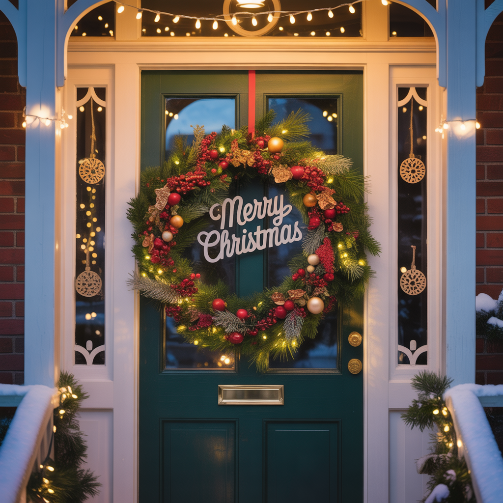 christmas door decor contest ideas