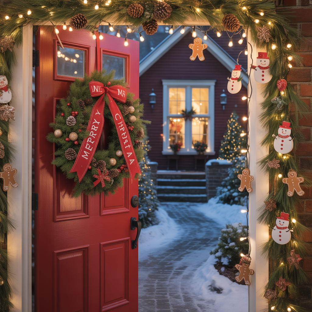 christmas door decor contest ideas