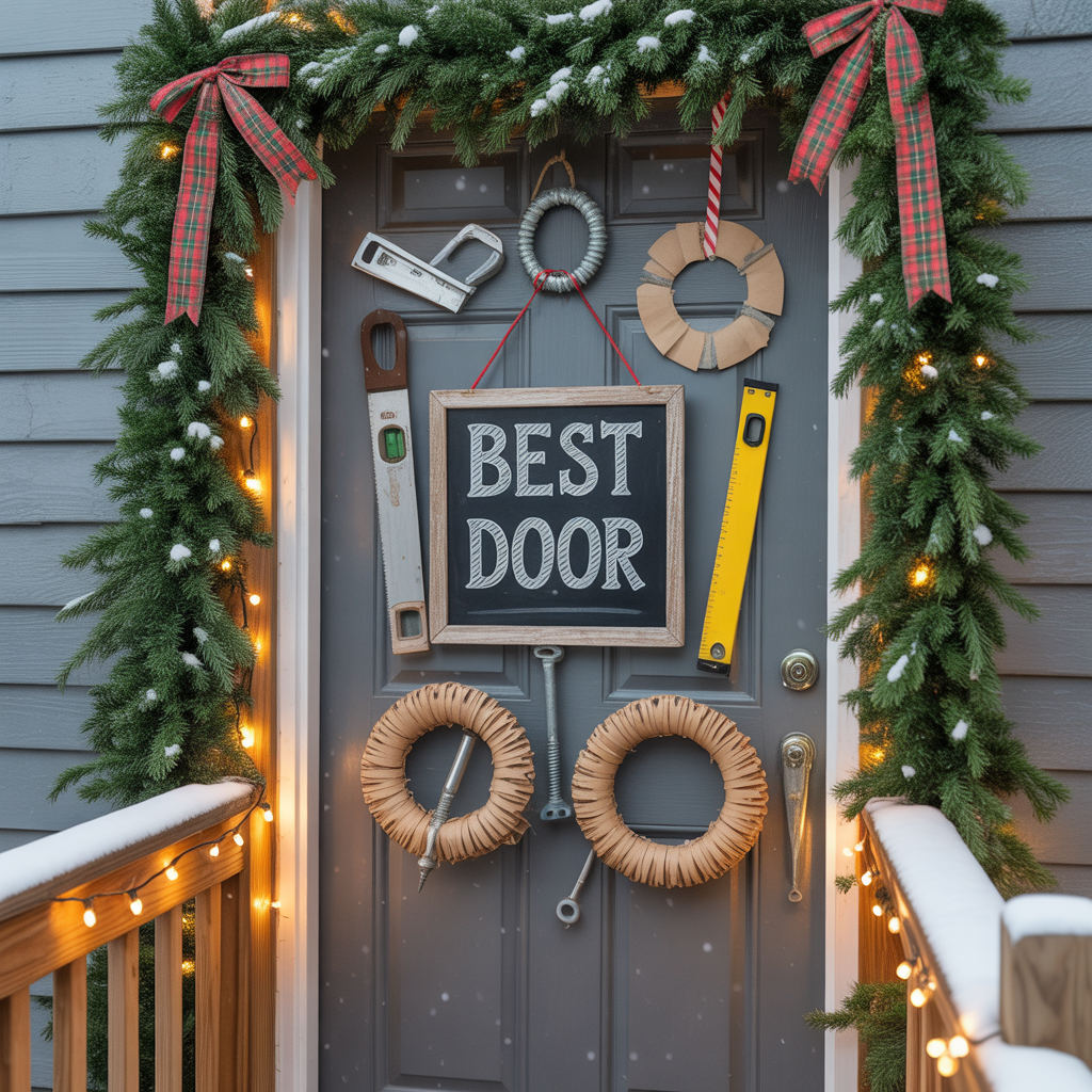 christmas door decor contest ideas