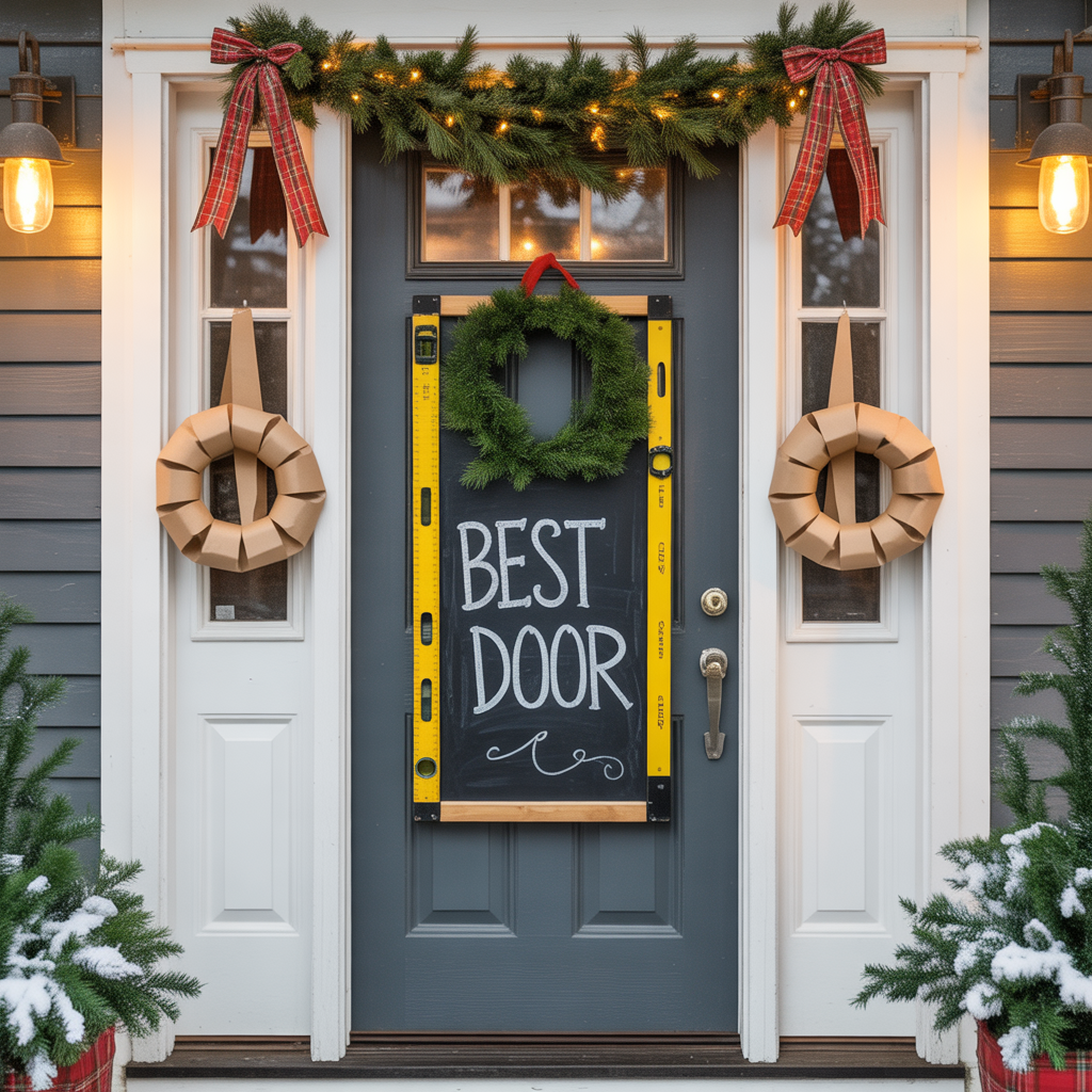 christmas door decor contest ideas