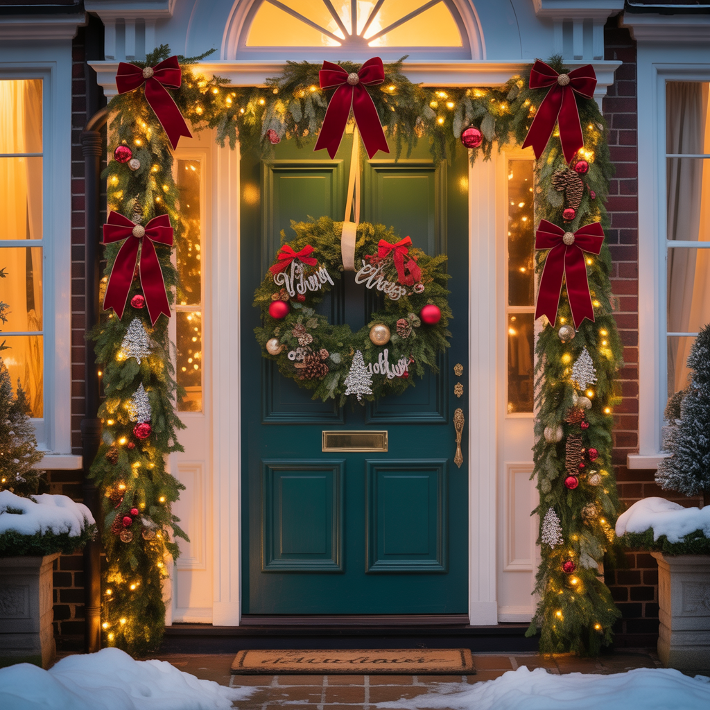 christmas door decor contest ideas