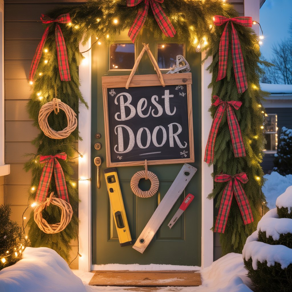 christmas door decor contest ideas