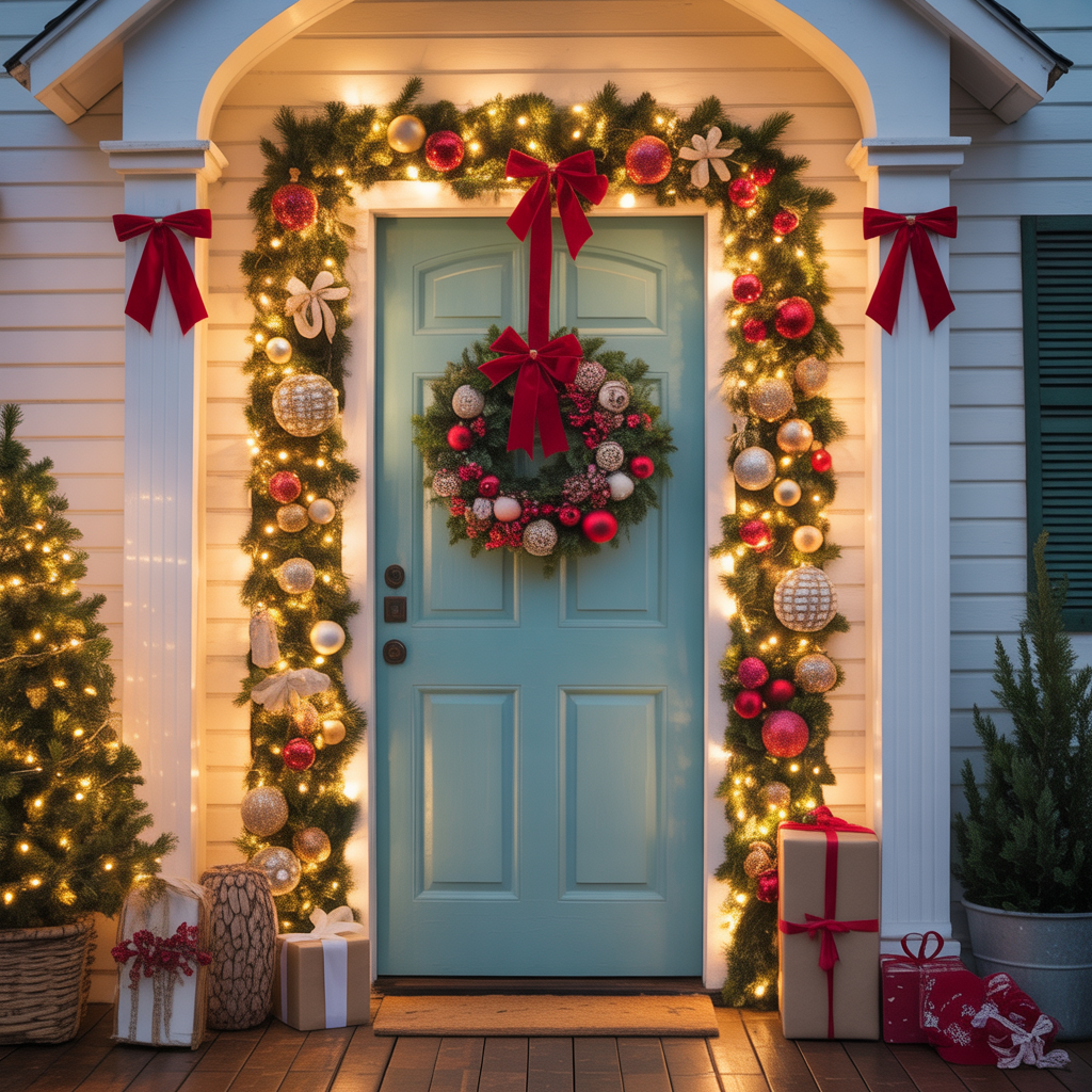 christmas door decor contest ideas