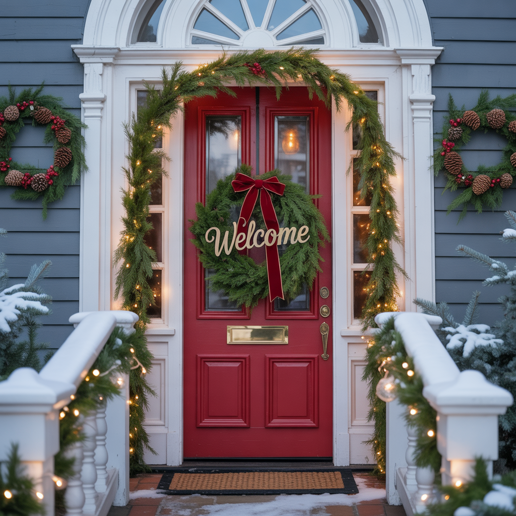 christmas door decor contest ideas