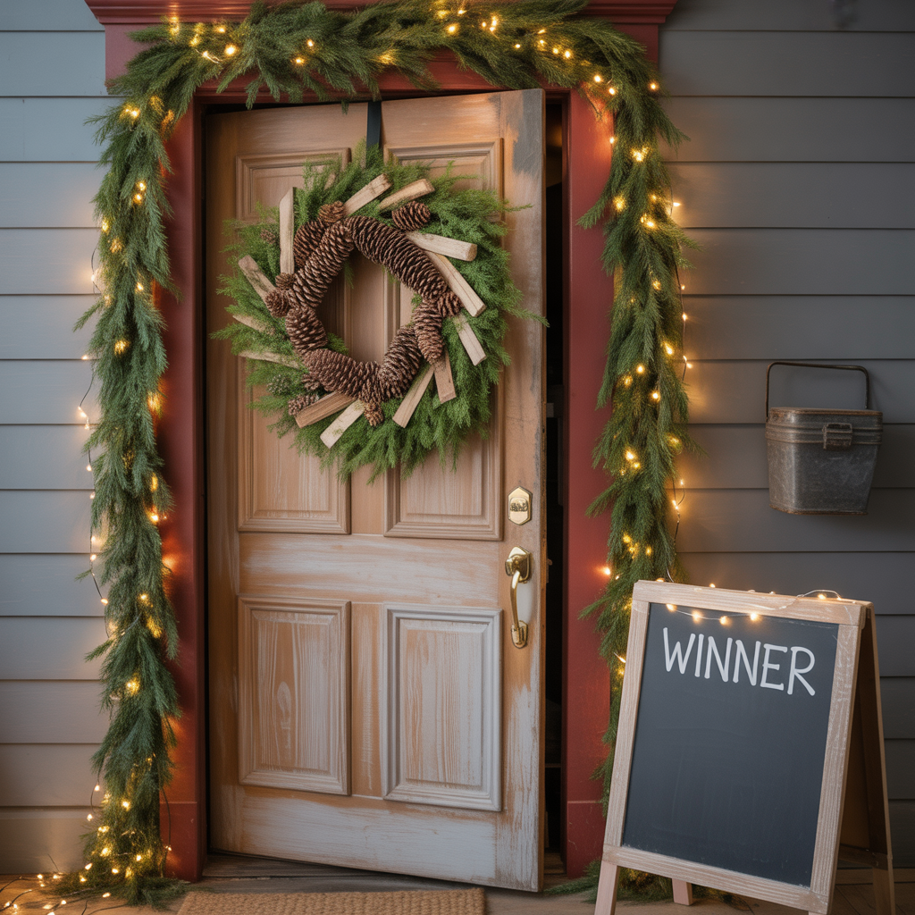 christmas door decor contest ideas