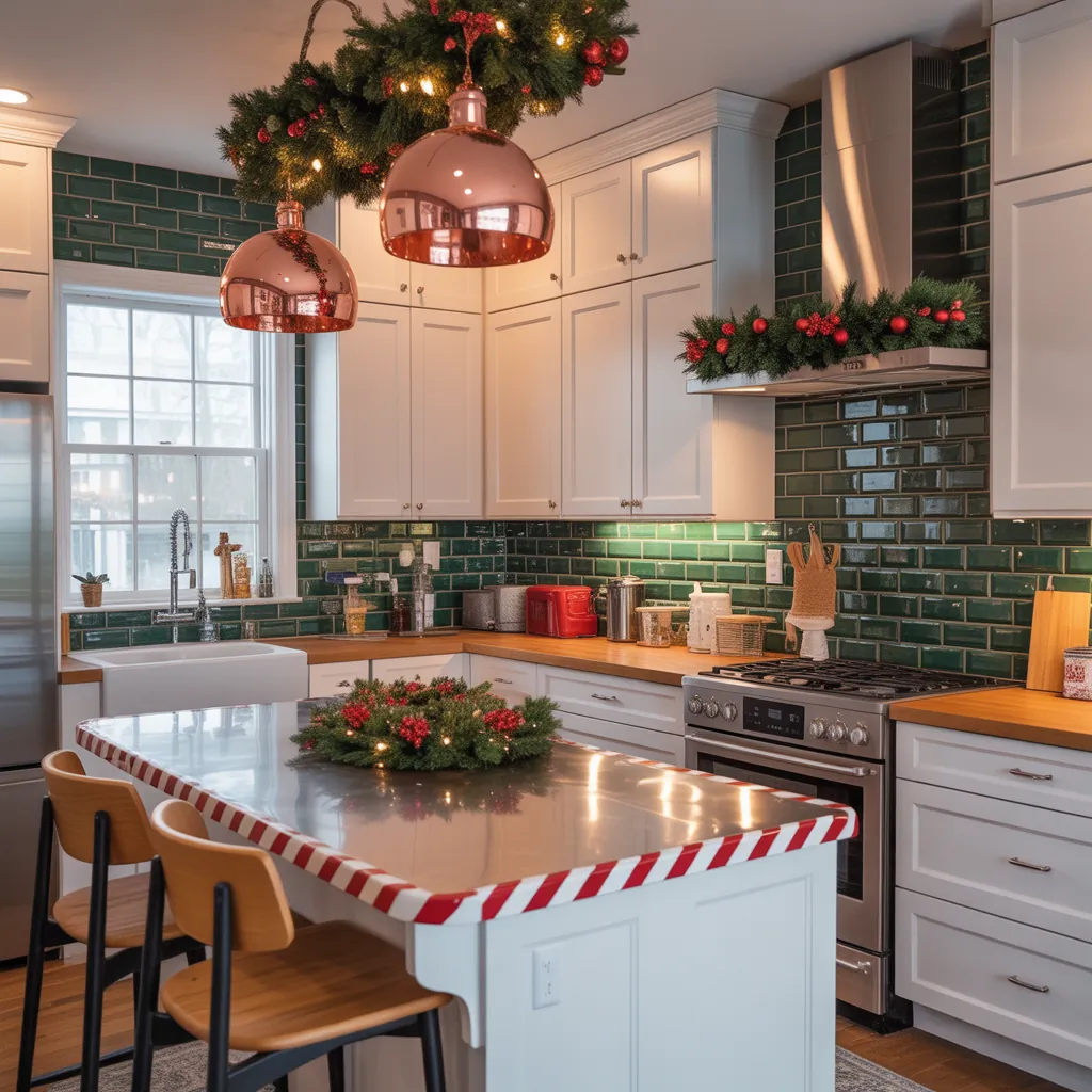 christmas kitchen