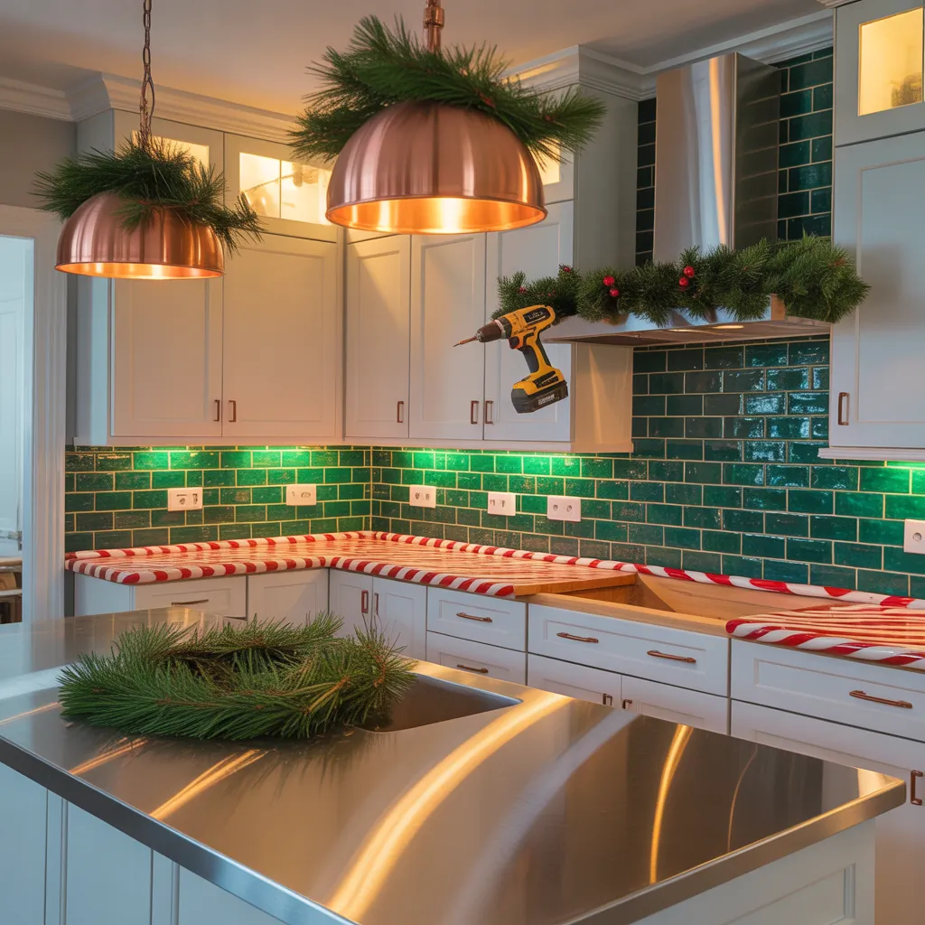 christmas kitchen