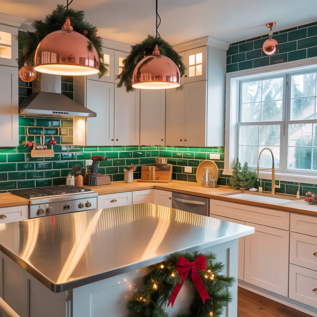 christmas kitchen
