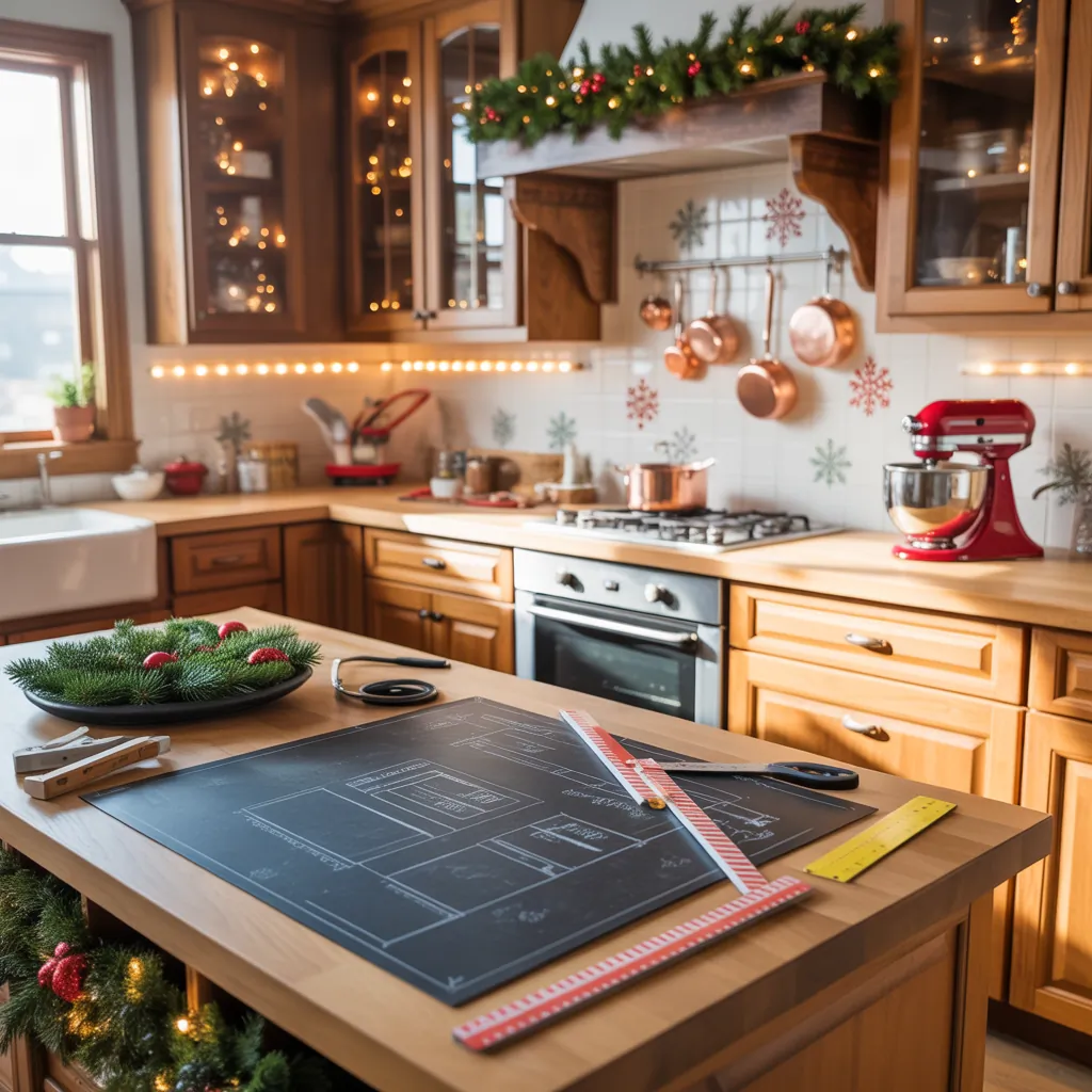 christmas kitchen