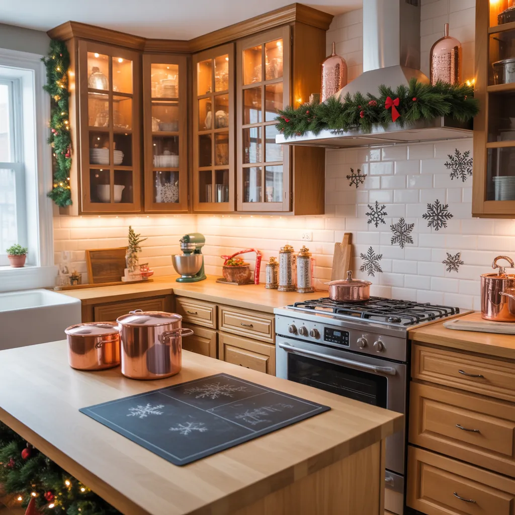christmas kitchen