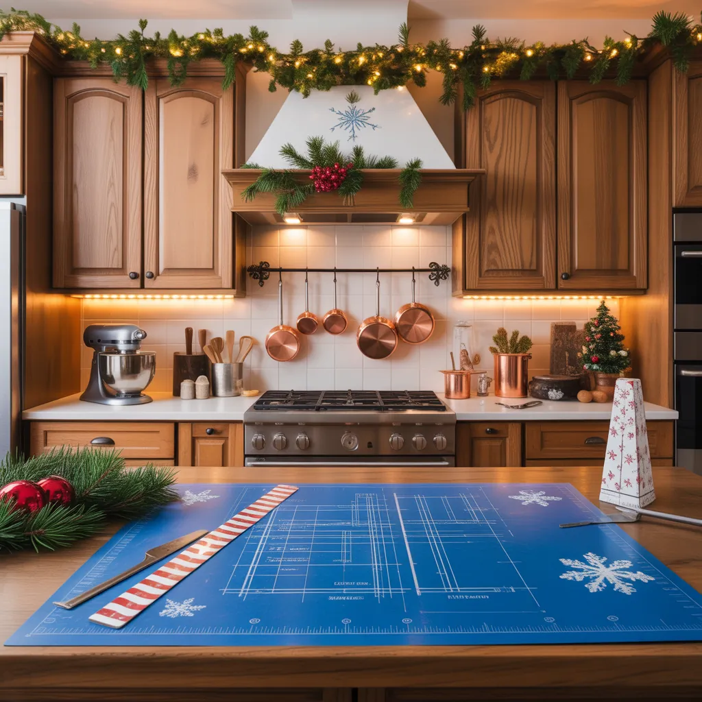 christmas kitchen