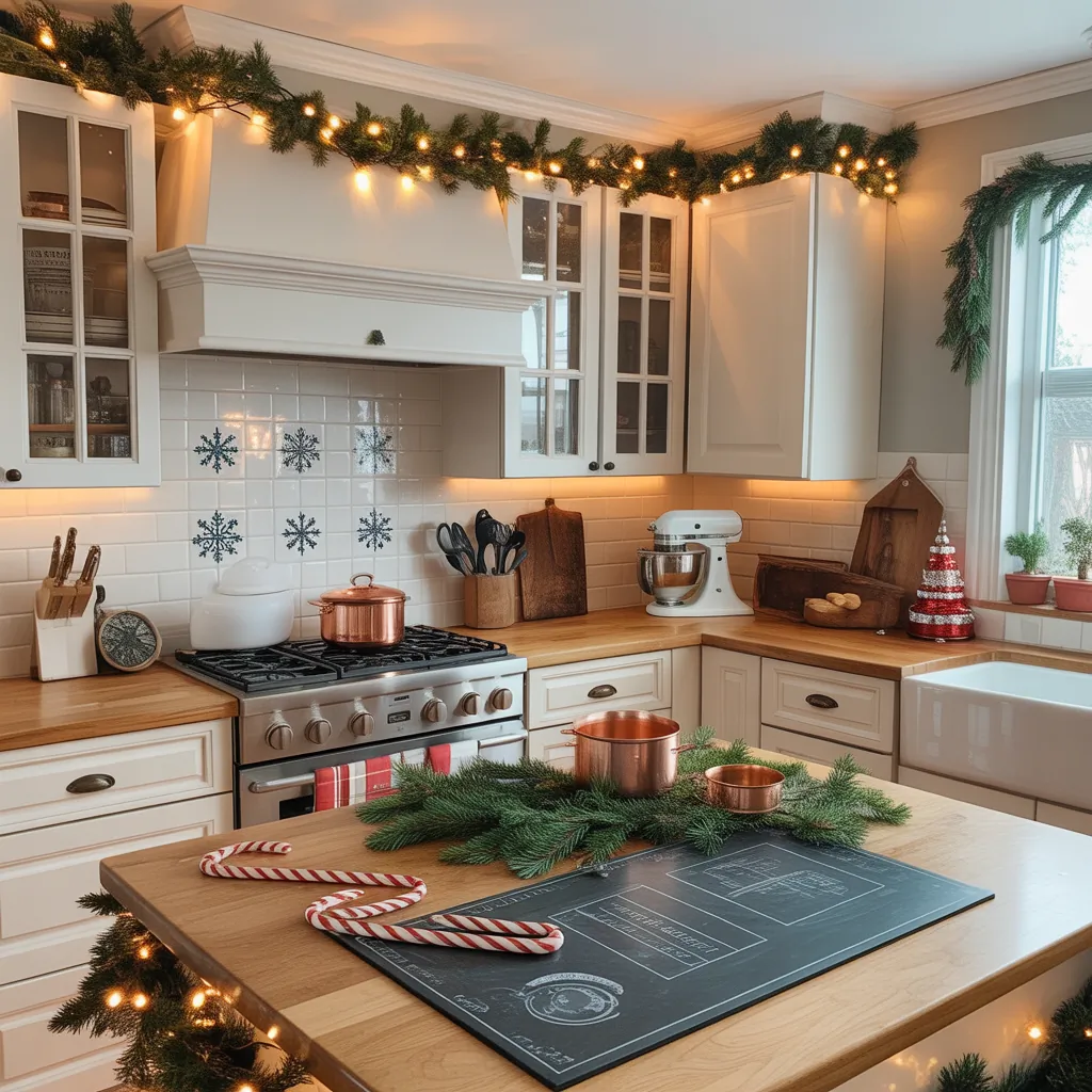 christmas kitchen