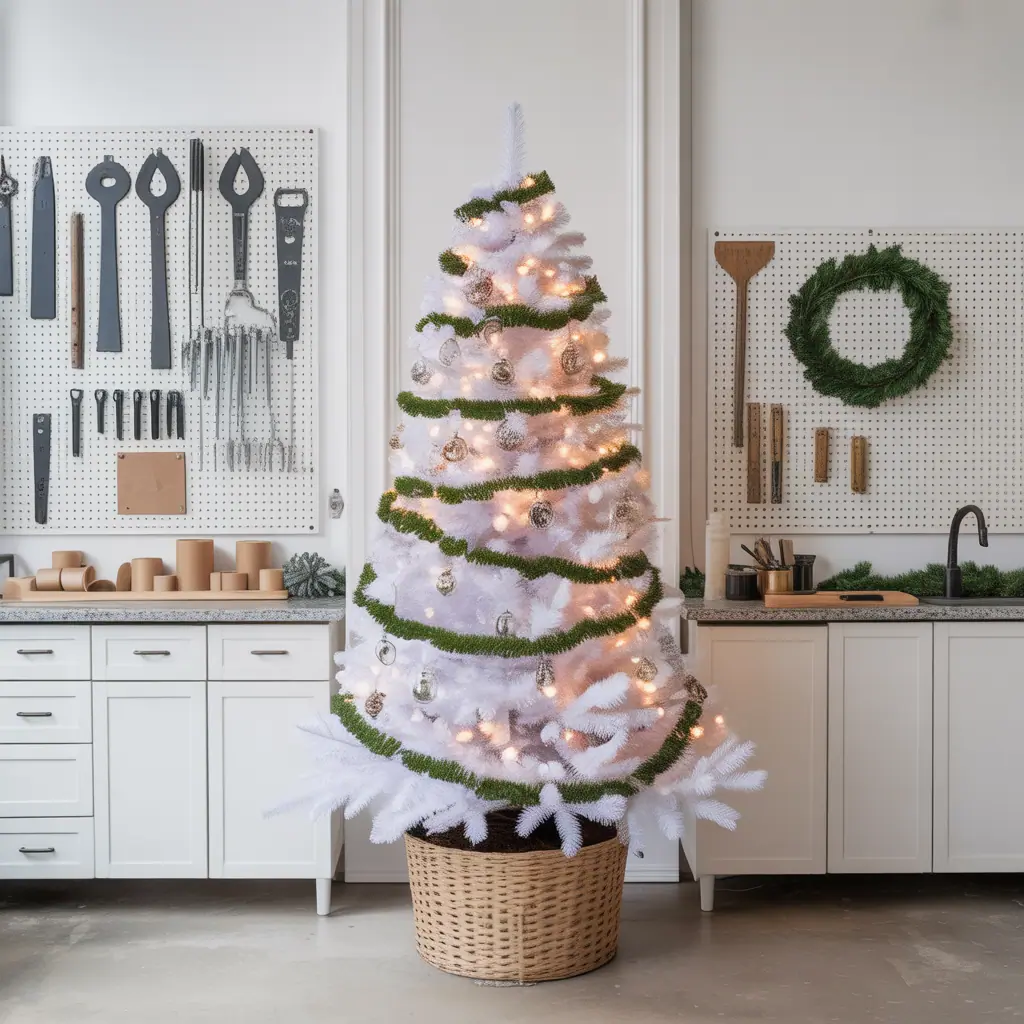 christmas tree ideas white