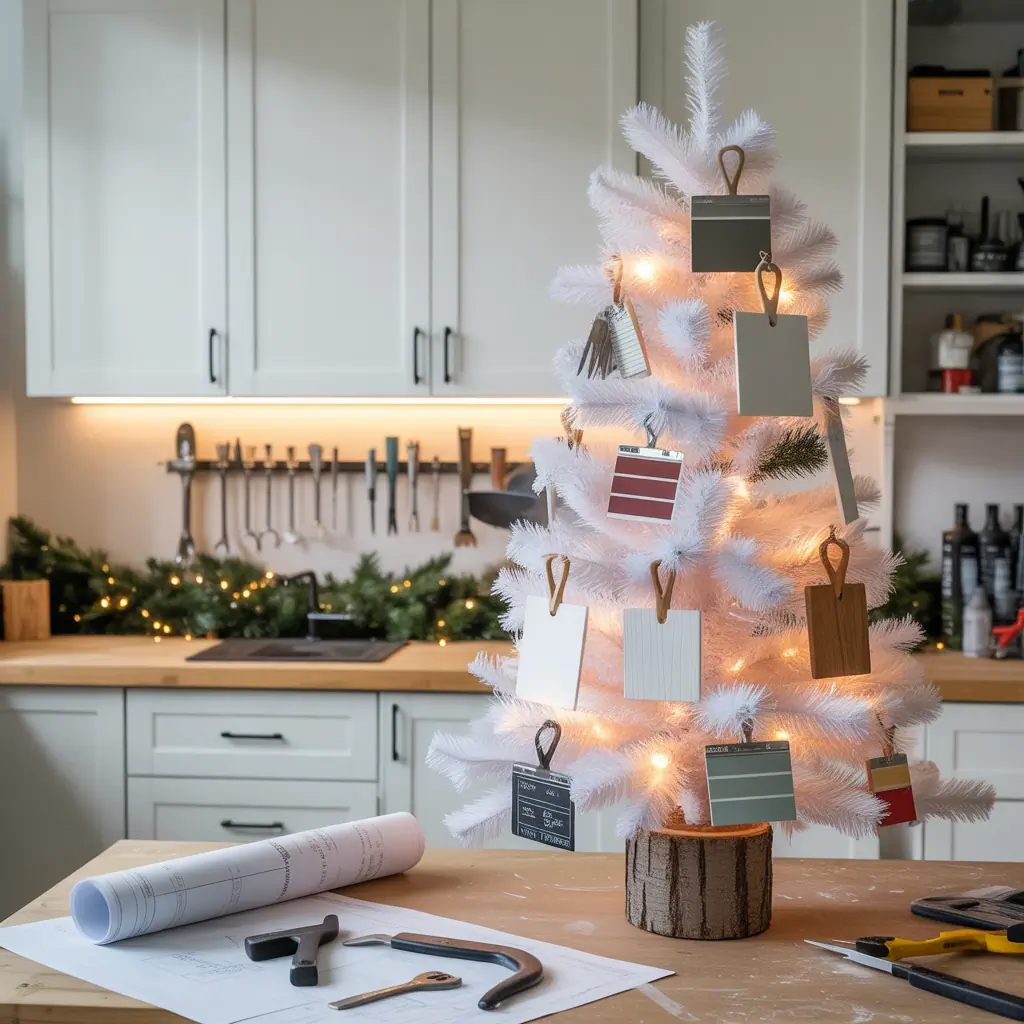 christmas tree ideas white