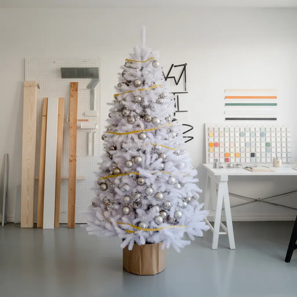 christmas tree ideas white