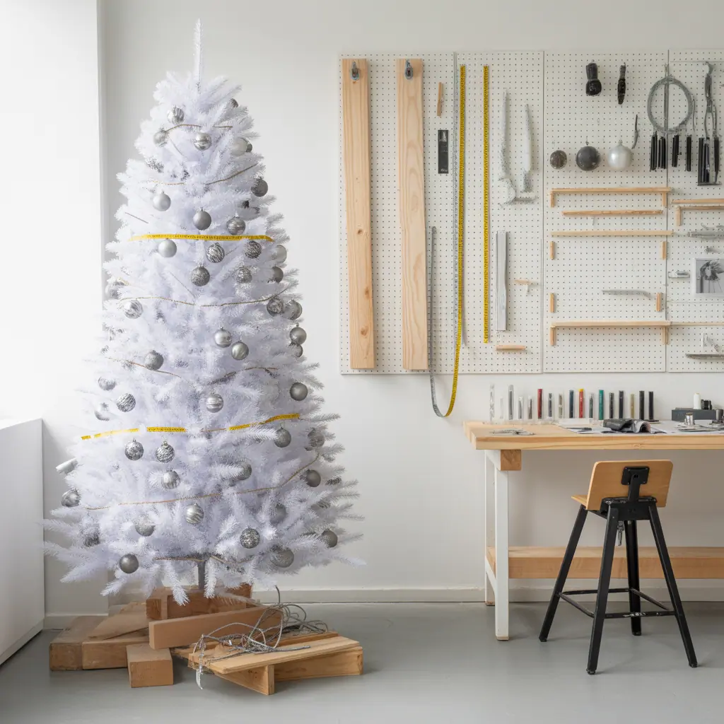 christmas tree ideas white