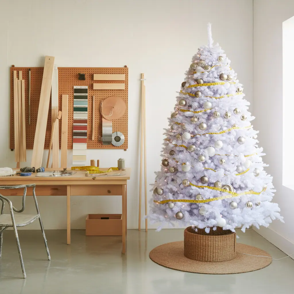 christmas tree ideas white