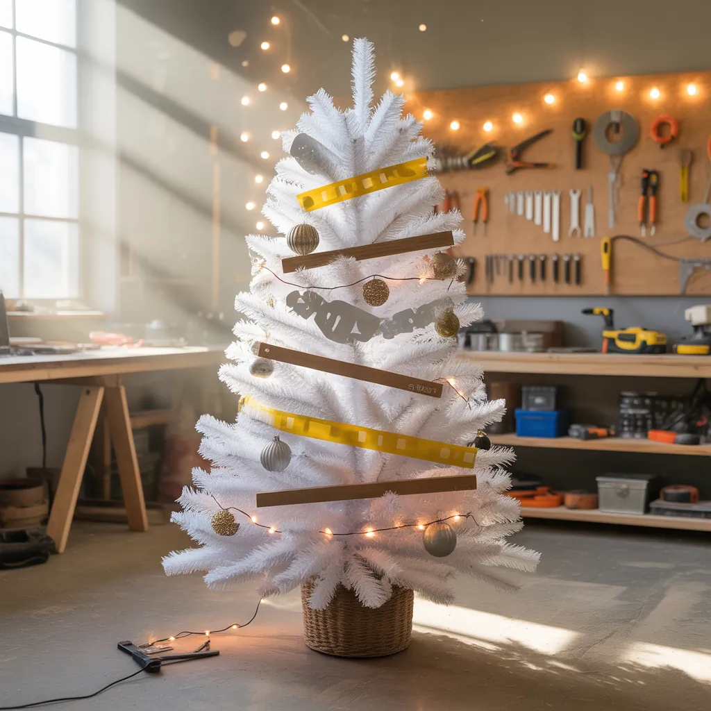 christmas tree ideas white