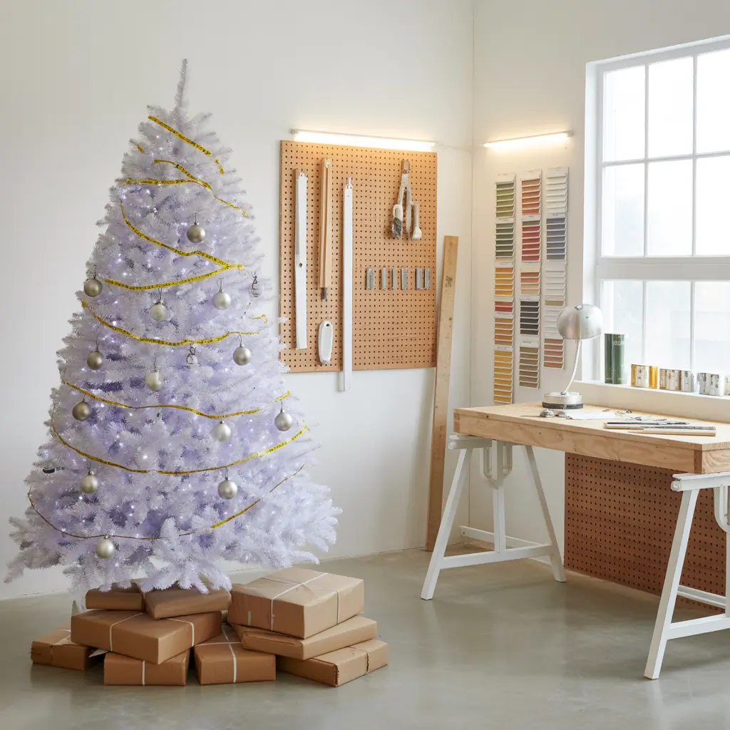 christmas tree ideas white