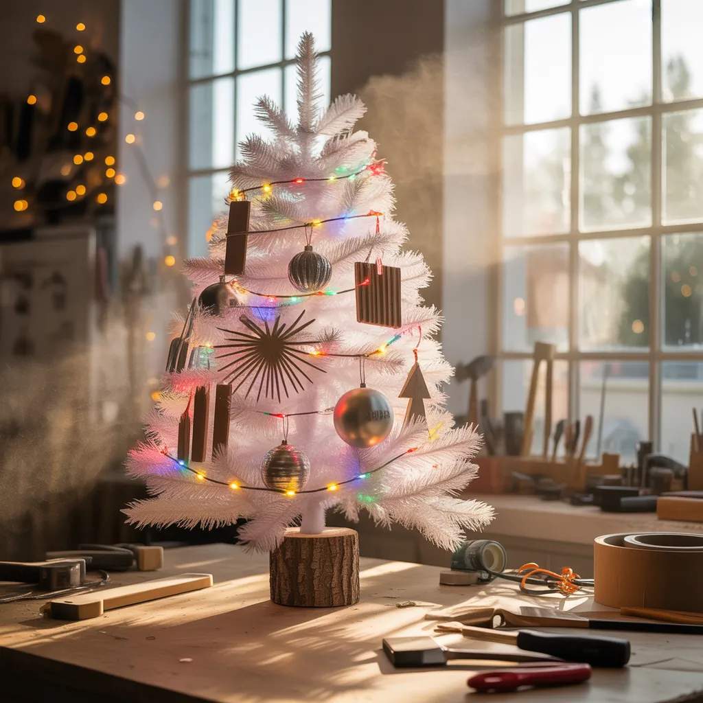 christmas tree ideas white