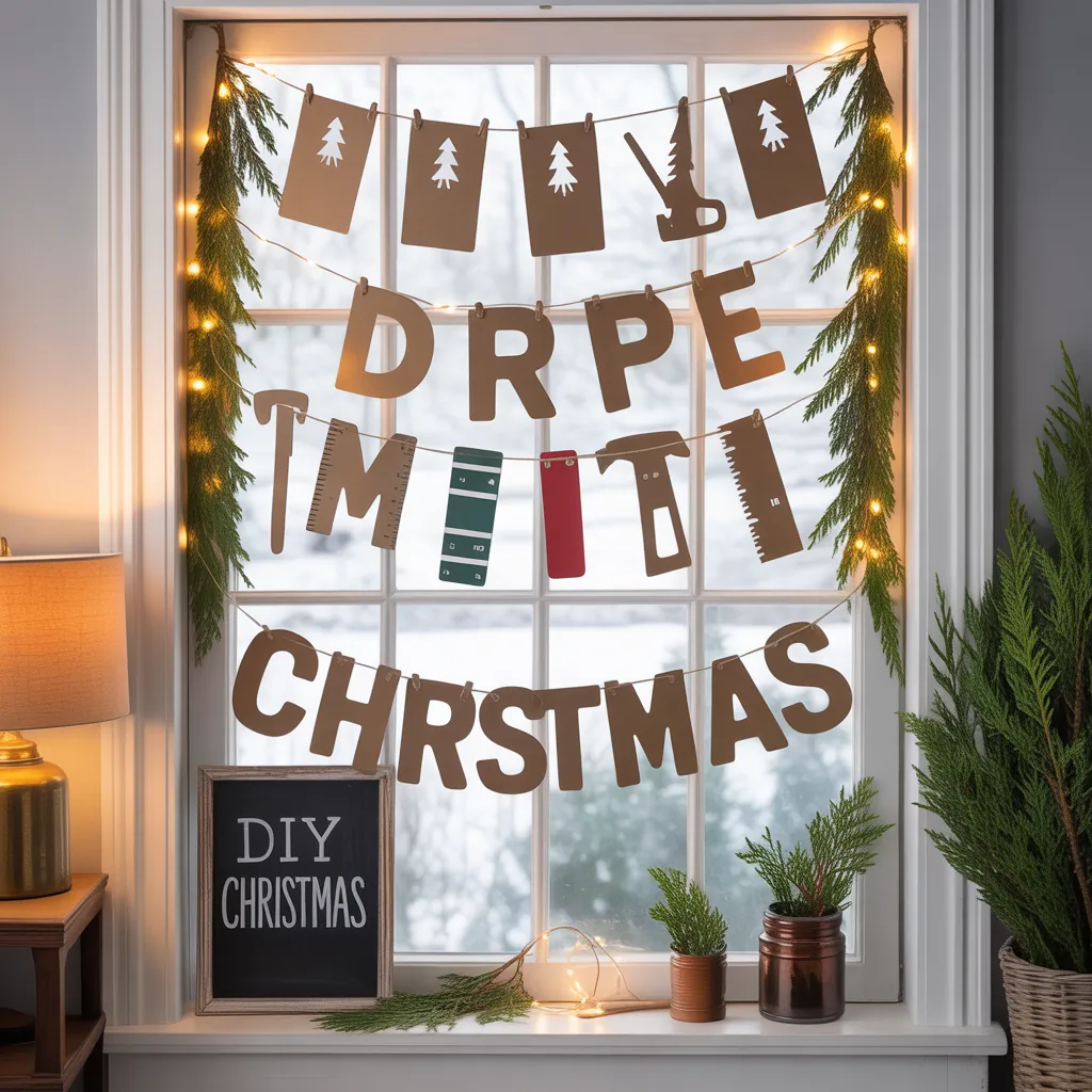 christmas window displays simple ideas
