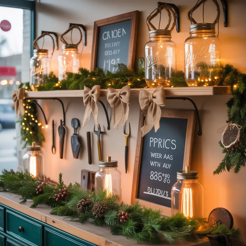 christmas window displays simple ideas