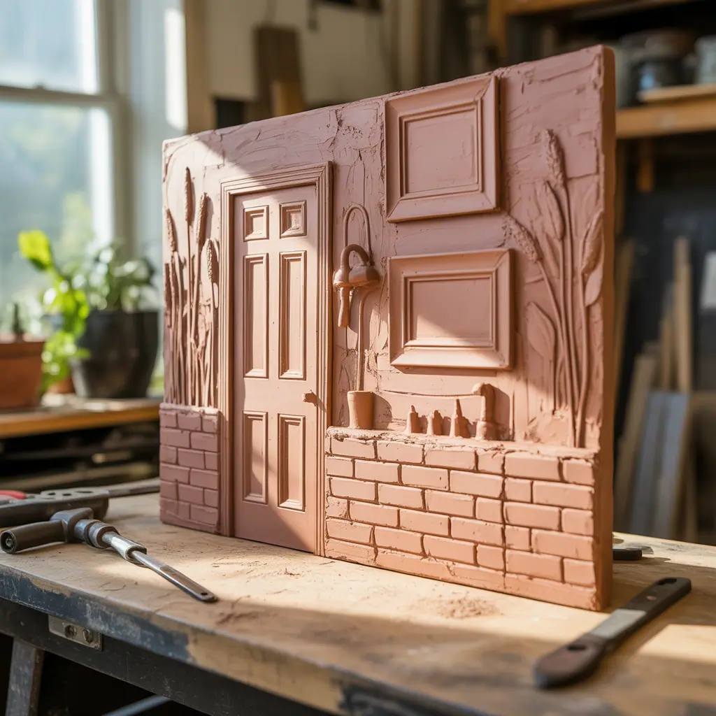 clay relief sculpture creative ideas