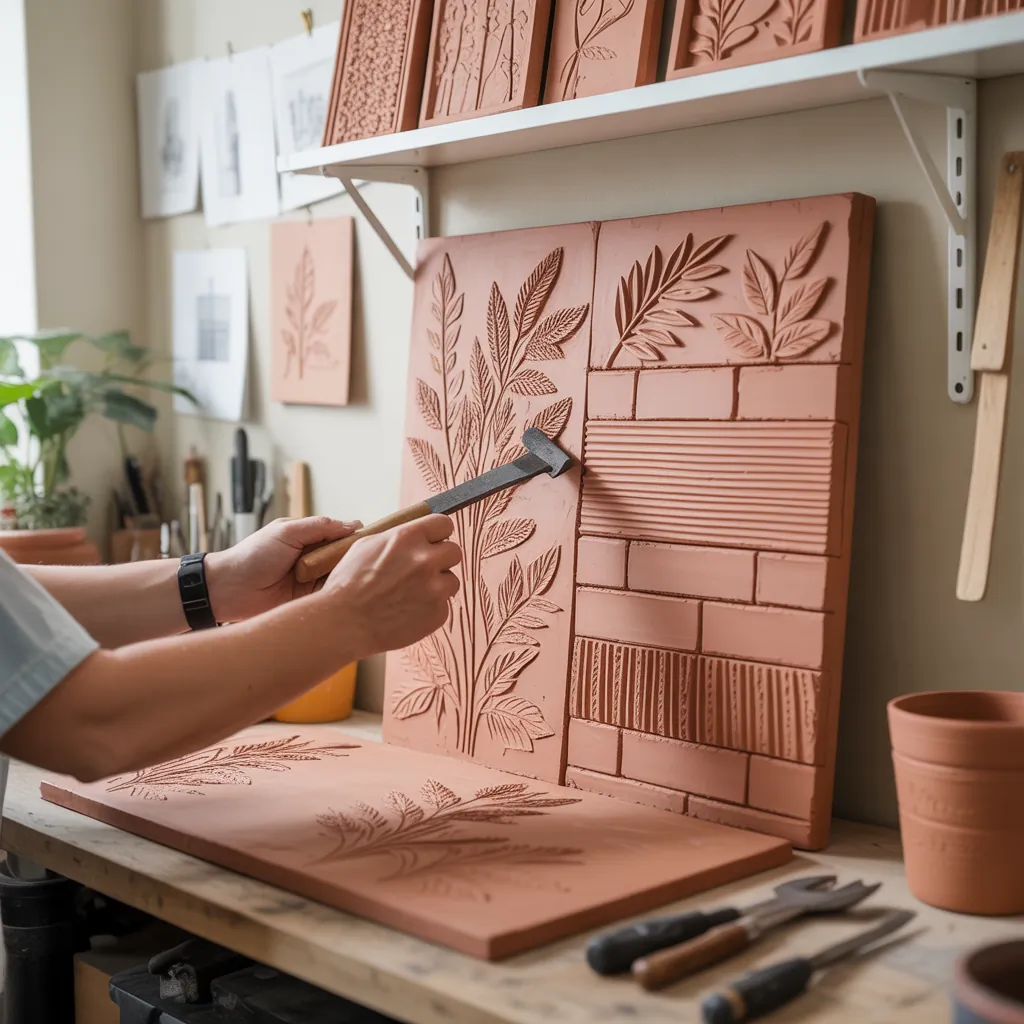 clay relief sculpture creative ideas