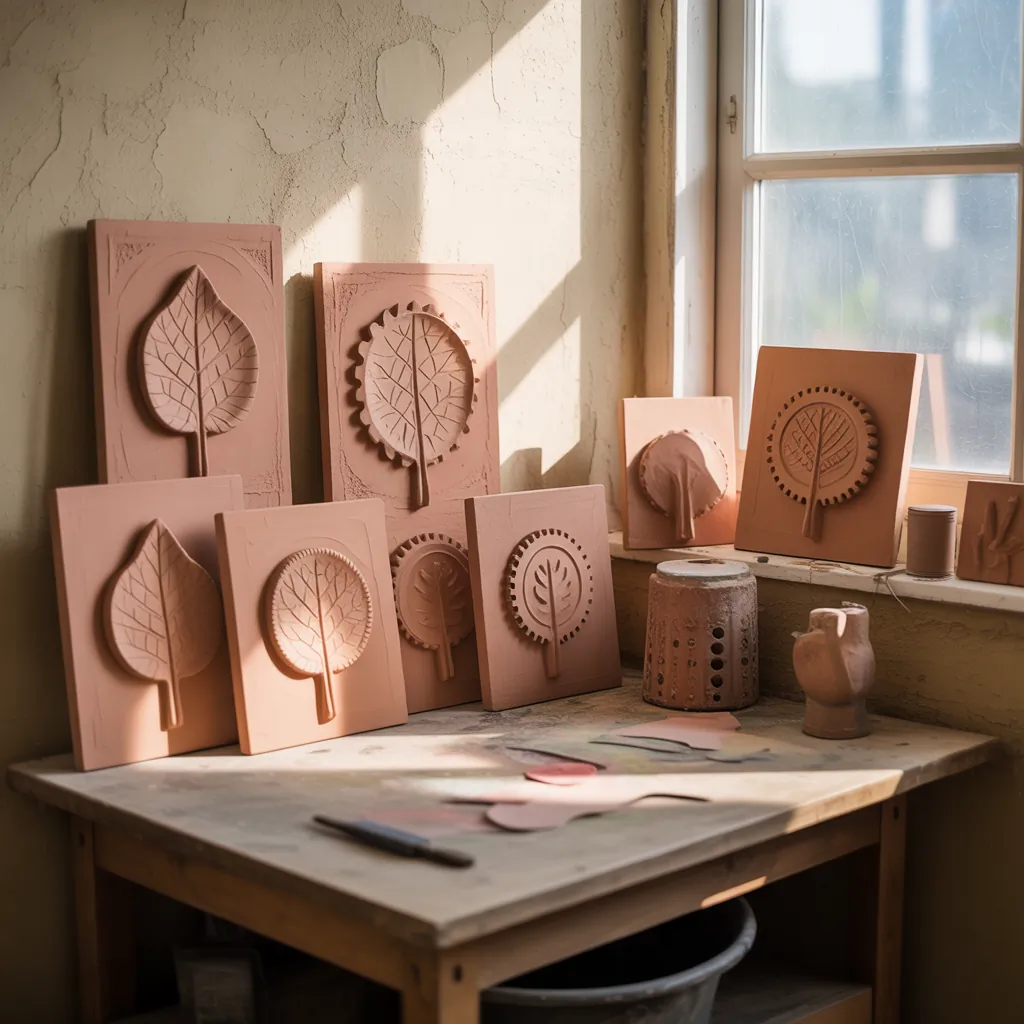clay relief sculpture creative ideas