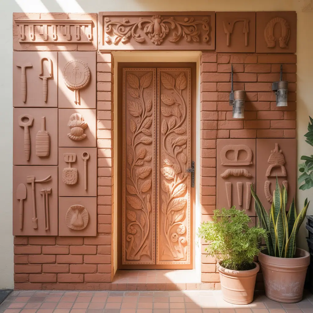 clay relief sculpture creative ideas