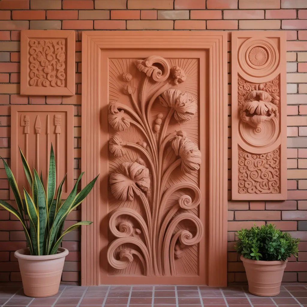 clay relief sculpture creative ideas