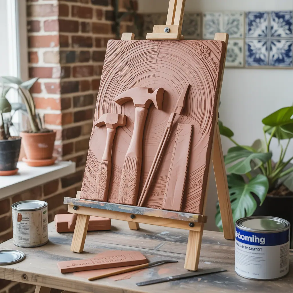 clay relief sculpture creative ideas