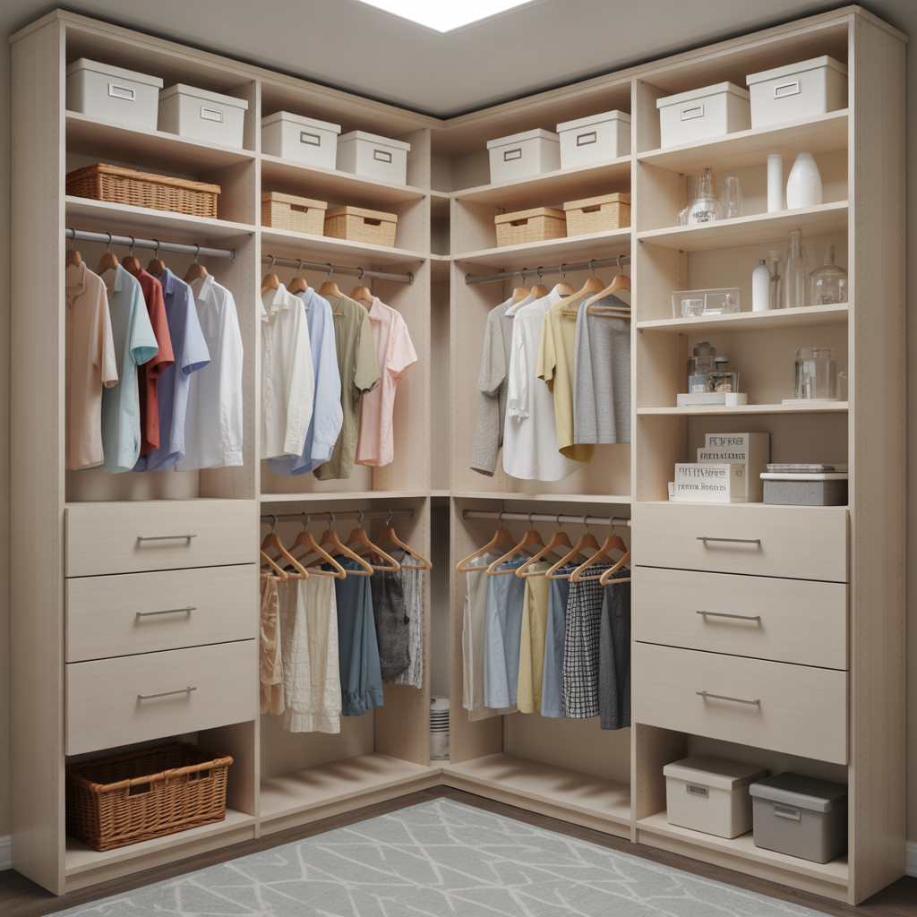 closet organization ideas